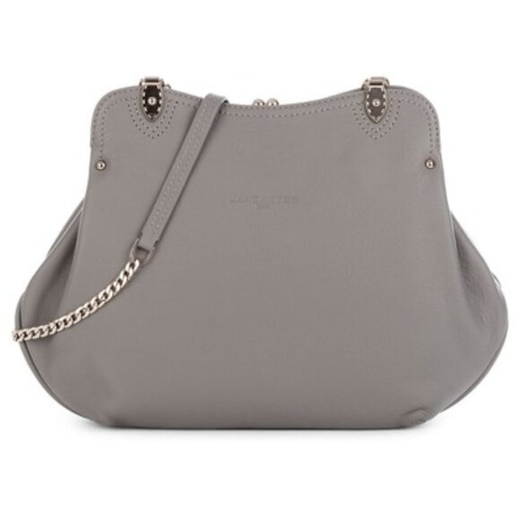 💕LANCASTER PARIS💕 Ines Leather Crossbody Bag - Picture 1 of 16